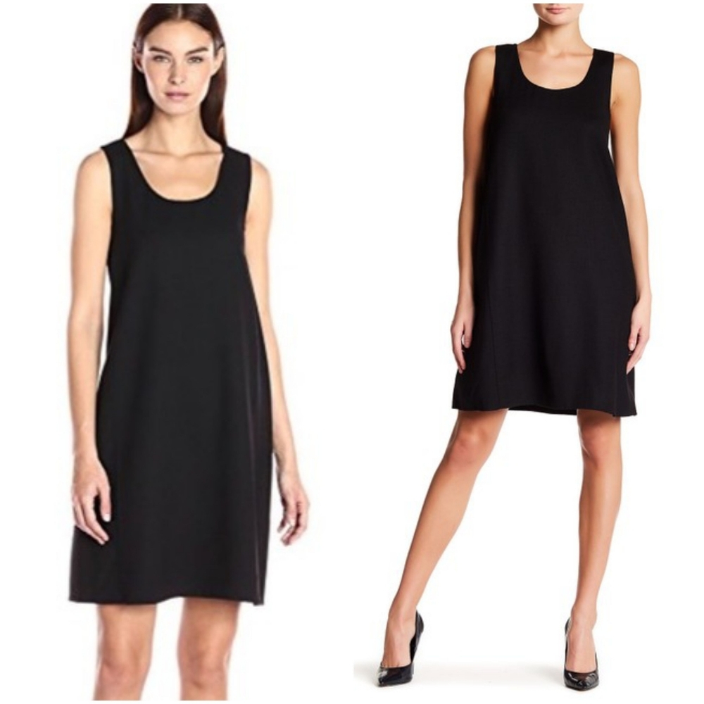 THEORY Kestel Virgin Wool Blend Sheath Mini Dress